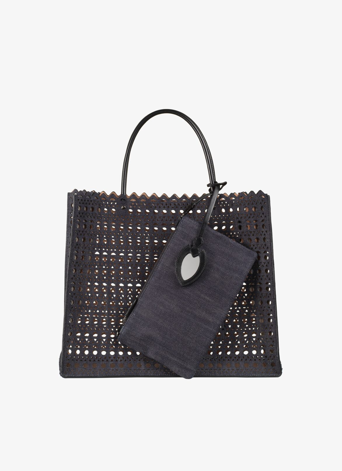 Garance 36 Tote Bag ALAÏA NIGHT BLUE GARANCE 36 TOTE BAG
